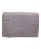 BALENCIAGAバレンシアガ）の古着「BBモノグラム ミニウォレット」｜グレー