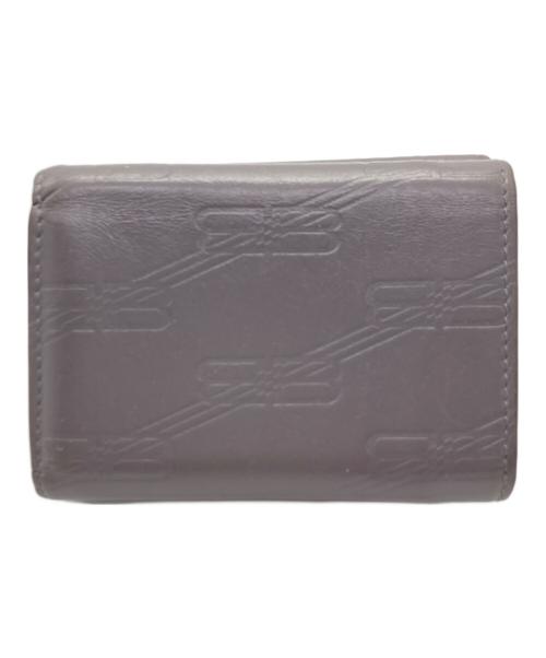 BALENCIAGA（バレンシアガ）BALENCIAGA (バレンシアガ) BBモノグラム ミニウォレット グレーの古着・服飾アイテム