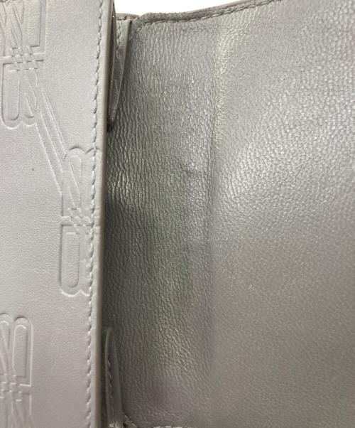 BALENCIAGA（バレンシアガ）BALENCIAGA (バレンシアガ) BBモノグラム ミニウォレット グレーの古着・服飾アイテム