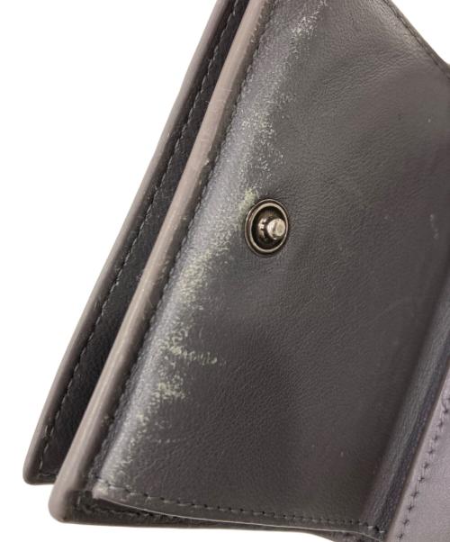 BALENCIAGA（バレンシアガ）BALENCIAGA (バレンシアガ) BBモノグラム ミニウォレット グレーの古着・服飾アイテム