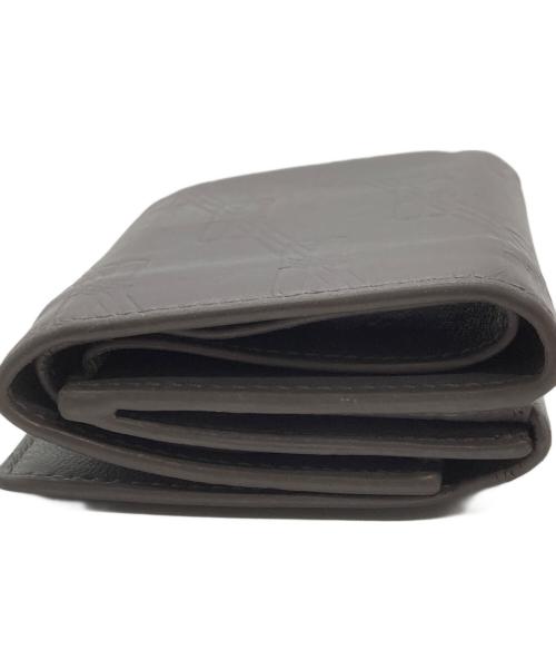BALENCIAGA（バレンシアガ）BALENCIAGA (バレンシアガ) BBモノグラム ミニウォレット グレーの古着・服飾アイテム