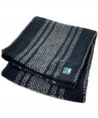 DESCENDANT×HELLY HANSENディセンダント×ヘリーハンセン）の古着「CATPR SCARF FIBERPILE HH マフラー」｜ブラック