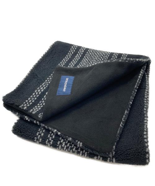 DESCENDANT（ディセンダント）DESCENDANT (ディセンダント) HELLY HANSEN (ヘリーハンセン) CATPR SCARF FIBERPILE HH マフラー ブラックの古着・服飾アイテム