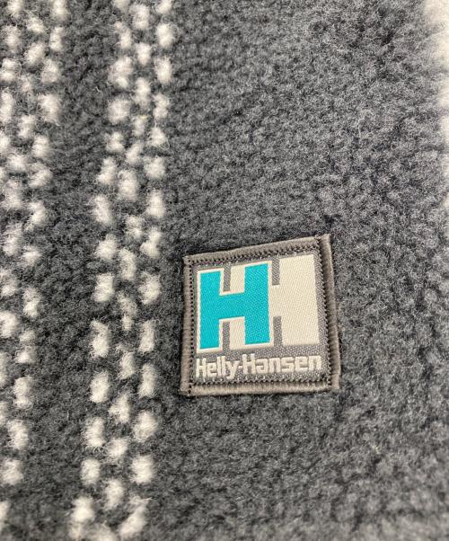 DESCENDANT（ディセンダント）DESCENDANT (ディセンダント) HELLY HANSEN (ヘリーハンセン) CATPR SCARF FIBERPILE HH マフラー ブラックの古着・服飾アイテム