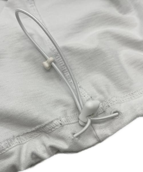 DAIWA PIER39（ダイワ ピア39）DAIWA PIER39 (ダイワ ピア39) TECH DRAWSTRING L/S TEE / 長袖Tシャツ ホワイト サイズ:Lの古着・服飾アイテム