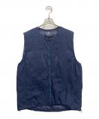 DAIWA LIFE STYLEダイワライフスタイル）の古着「INNER DOWN VEST」｜ネイビー
