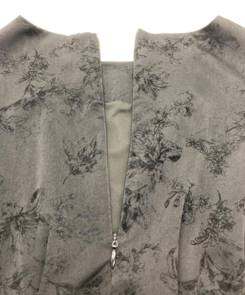 AMAIL（アマイル）AMAIL (アマイル) flower bon tulle dress / ドレス / シアートップス+ワンピースセット ブラック サイズ:FREEの古着・服飾アイテム