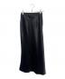 CINOH (チノ) BLACK FORMAL BONDING ACETATE SATIN MARMAID SKIRT ブラック サイズ:38：5000円