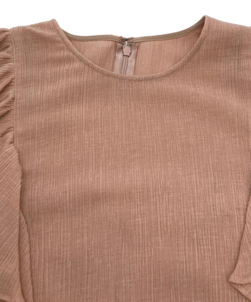 JOIEVE（ジョエブ）JOIEVE (ジョエブ) RICH RUFFLE DRESS ピンク サイズ:38の古着・服飾アイテム