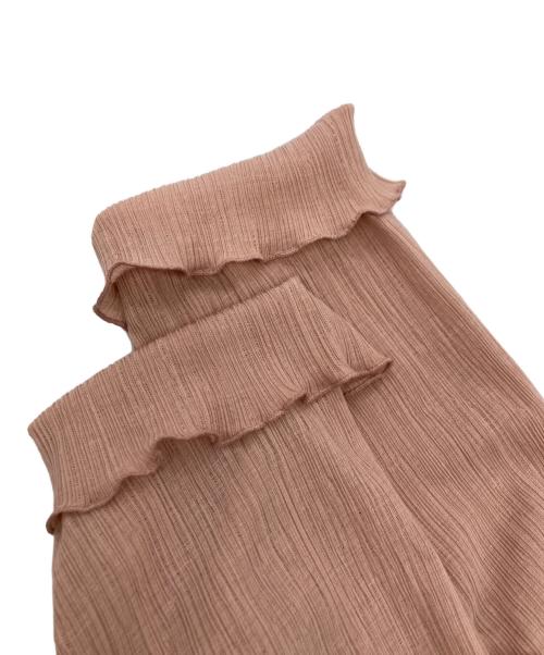 JOIEVE（ジョエブ）JOIEVE (ジョエブ) RICH RUFFLE DRESS ピンク サイズ:38の古着・服飾アイテム