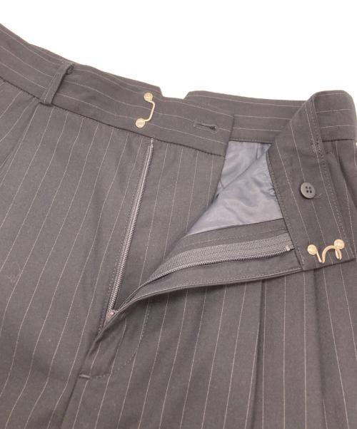 RAY BEAMS（レイ ビームス）RAY BEAMS (レイ ビームス) ピンストライプ2タックパンツ ネイビーの古着・服飾アイテム
