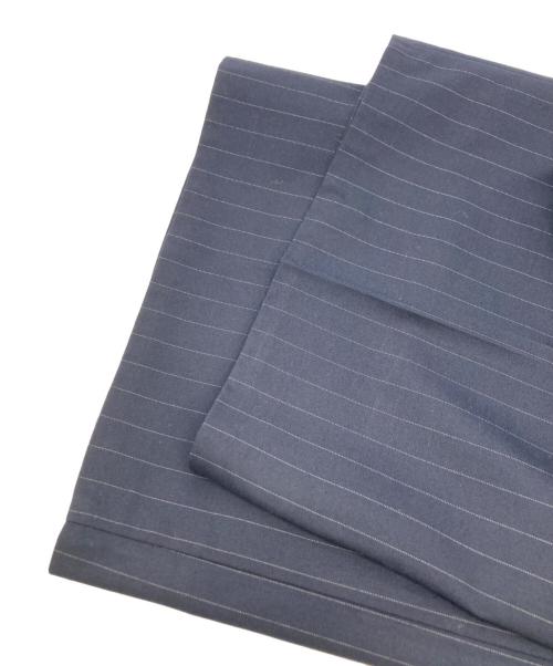 RAY BEAMS（レイ ビームス）RAY BEAMS (レイ ビームス) ピンストライプ2タックパンツ ネイビーの古着・服飾アイテム