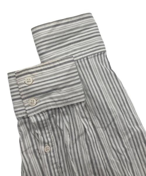 Acne studios（アクネ ストゥディオス）Acne studios (アクネ ストゥディオス) STELLA COTTON MAGAGINE SHIRTS /  ブルー サイズ:33の古着・服飾アイテム