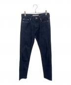 JOHN LAWRENCE SULLIVANジョン ローレンス サリバン）の古着「テーパードリジットデニムパンツ」｜インディゴ
