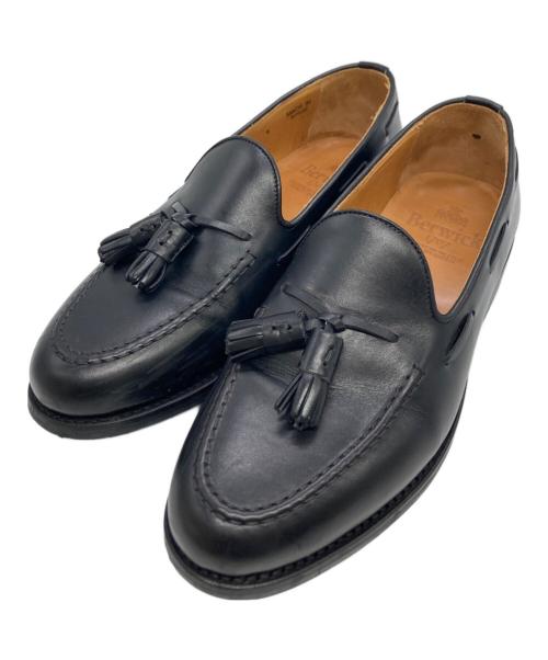 berwick（バーウィック）berwick (バーウィック) タッセルローファー ブラック サイズ:5の古着・服飾アイテム