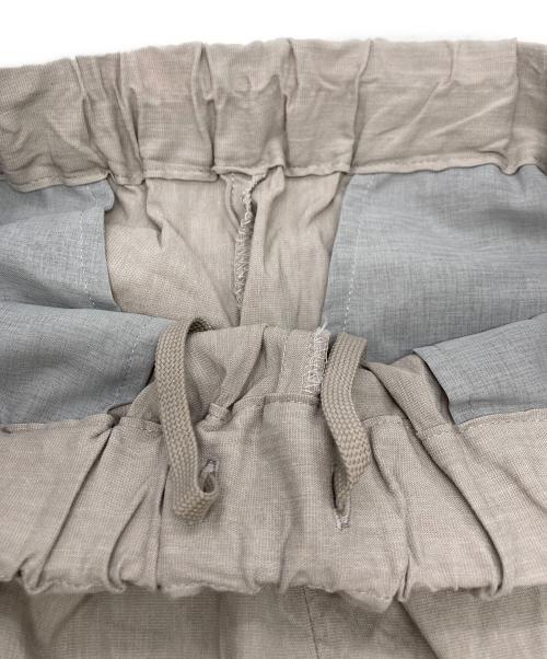 JOURNAL STANDARD（ジャーナルスタンダード）JOURNAL STANDARD (ジャーナルスタンダード) ウォッシャブルコットンリネンVISワイドパンツ グレー サイズ:38の古着・服飾アイテム