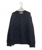 COMME des GARCONS HOMMEコムデギャルソン オム）の古着「丸首カーディガン」｜ブラック
