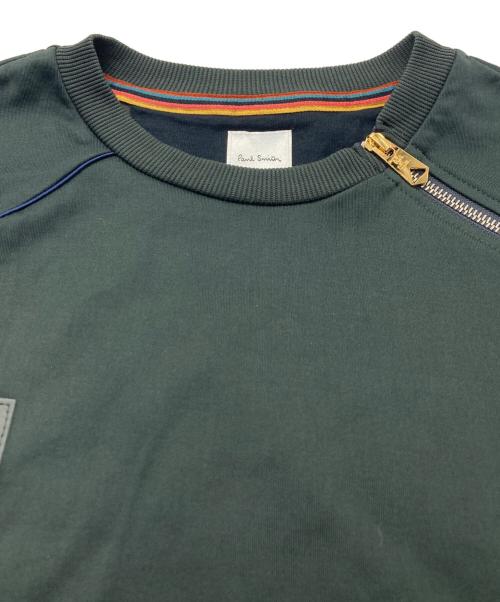 PAUL SMITH（ポールスミス）Paul Smith (ポールスミス) ダンボールニット クルーネックカットソー グリーン サイズ:Ｍの古着・服飾アイテム