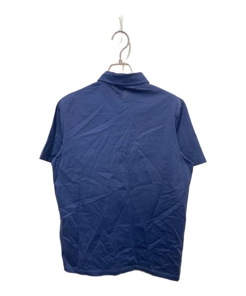PRADA（プラダ）PRADA (プラダ) ポロシャツ ブルー サイズ:Ｓの古着・服飾アイテム