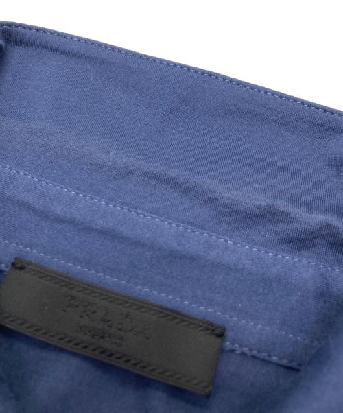 PRADA（プラダ）PRADA (プラダ) ポロシャツ ブルー サイズ:Ｓの古着・服飾アイテム