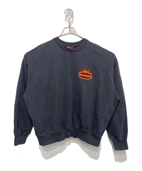 paragraph（パラグラフ）paragraph (パラグラフ) ファイヤーロゴスウェット グレー サイズ:2の古着・服飾アイテム