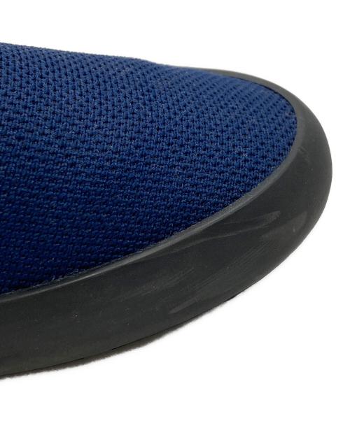 GIORGIO ARMANI（ジョルジョアルマーニ）GIORGIO ARMANI (ジョルジョアルマーニ) Cloth flats スリッポン ブルー サイズ:9の古着・服飾アイテム