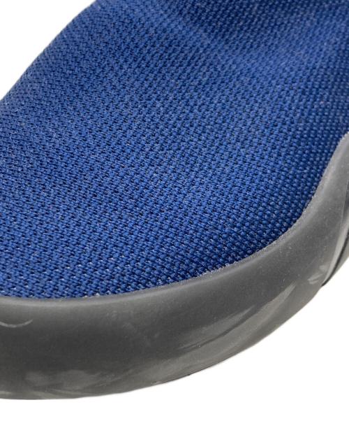 GIORGIO ARMANI（ジョルジョアルマーニ）GIORGIO ARMANI (ジョルジョアルマーニ) Cloth flats スリッポン ブルー サイズ:9の古着・服飾アイテム