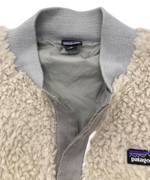 Patagonia（パタゴニア）Patagonia (パタゴニア) キッズレトロXボマージャケット アイボリー サイズ:XL（キッズサイズ）の古着・服飾アイテム