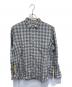 STEVEN ALAN（スティーブンアラン）の古着「MONTI CHECK BOX REGULAR COLLAR SHIRT-BOLD/シャツ」｜グレー