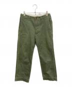 KAPTAIN SUNSHINEキャプテンサンシャイン）の古着「ストレートパンツ」｜グリーン