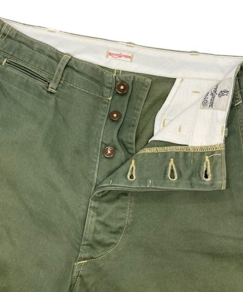 KAPTAIN SUNSHINE（キャプテンサンシャイン）KAPTAIN SUNSHINE (キャプテンサンシャイン) ストレートパンツ グリーン サイズ:W30（76ｃｍ）の古着・服飾アイテム