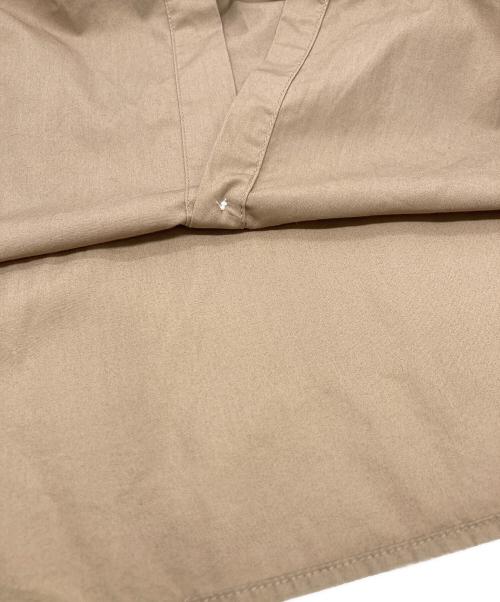 Spick and Span（スピック＆スパン）Spick and Span (スピックアンドスパン) 50コットンオーバーシャツ ブラウン サイズ:FREEの古着・服飾アイテム