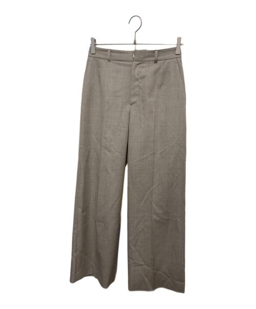 Plage（プラージュ）Plage (プラージュ) WOOL TWILL スラックス ベージュ サイズ:36の古着・服飾アイテム
