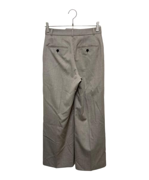 Plage（プラージュ）Plage (プラージュ) WOOL TWILL スラックス ベージュ サイズ:36の古着・服飾アイテム