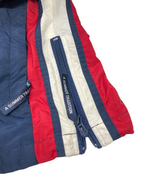 Cooperstown（クーパーズタウン）Cooperstown (クーパーズタウン) ハーフジップナイロンスウェット ネイビー サイズ:2XLの古着・服飾アイテム