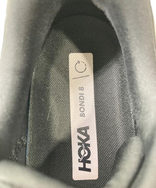 HOKAONEONE（ホカオネオネ）HOKAONEONE (ホカオネオネ) BONDI 8 ローカットスニーカー ブラック サイズ:US9.5 2Eの古着・服飾アイテム