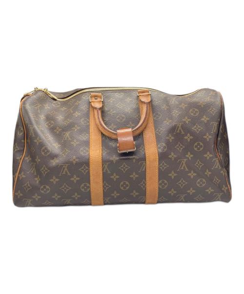 LOUIS VUITTON（ルイ ヴィトン）LOUIS VUITTON (ルイ ヴィトン) トラベルバッグ ブラウンの古着・服飾アイテム