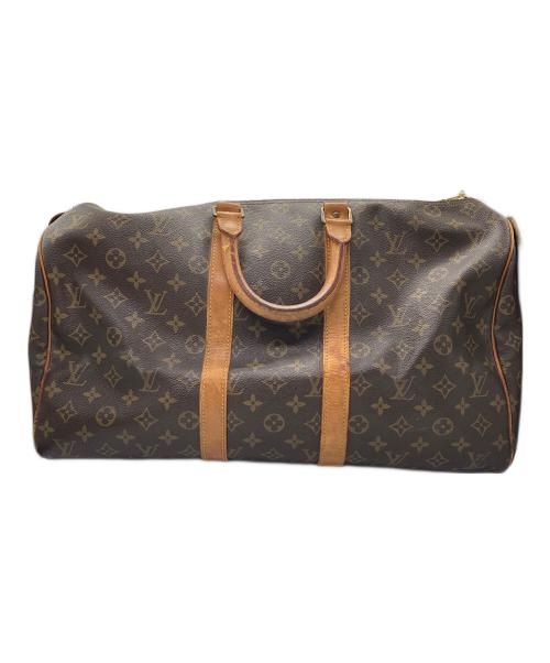 LOUIS VUITTON（ルイ ヴィトン）LOUIS VUITTON (ルイ ヴィトン) トラベルバッグ ブラウンの古着・服飾アイテム
