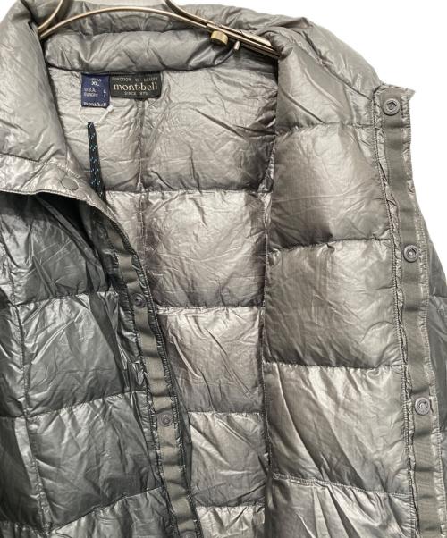 mont-bell（モンベル）mont-bell (モンベル) ライトダウンジャケット グレー サイズ:XLの古着・服飾アイテム