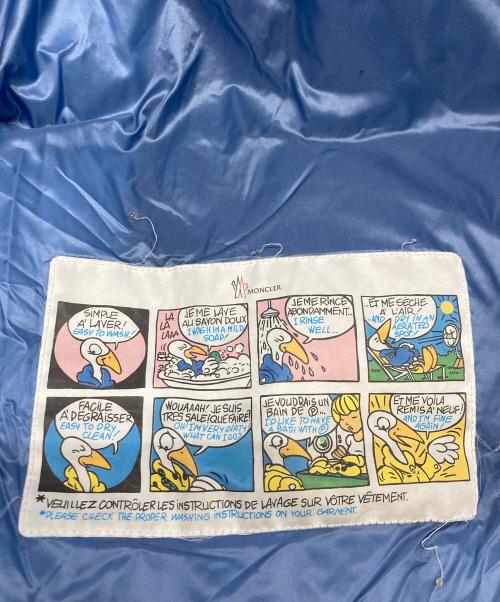 MONCLER（モンクレール）MONCLER (モンクレール) SERITTEダウンジャケット ブルー サイズ:2の古着・服飾アイテム