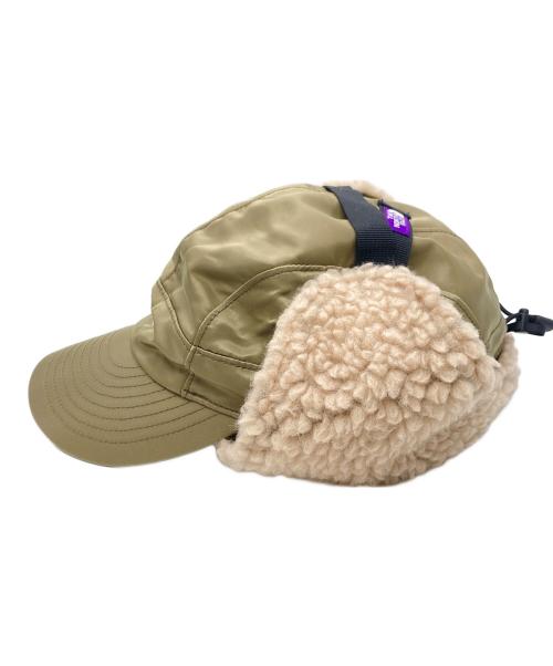THE NORTHFACE PURPLELABEL（ザ・ノースフェイス パープルレーベル）THE NORTHFACE PURPLELABEL (ザ・ノースフェイス パープルレーベル) Wool Boa Fleece Frontier Cap ベージュ サイズ:なしの古着・服飾アイテム