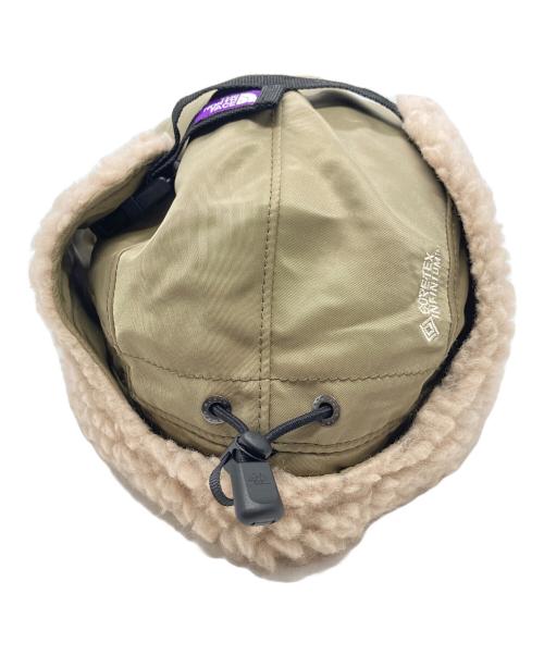 THE NORTHFACE PURPLELABEL（ザ・ノースフェイス パープルレーベル）THE NORTHFACE PURPLELABEL (ザ・ノースフェイス パープルレーベル) Wool Boa Fleece Frontier Cap ベージュ サイズ:なしの古着・服飾アイテム
