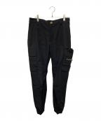VERSACEヴェルサーチェ）の古着「メドゥーサカーゴ / カーゴパンツ」｜ブラック