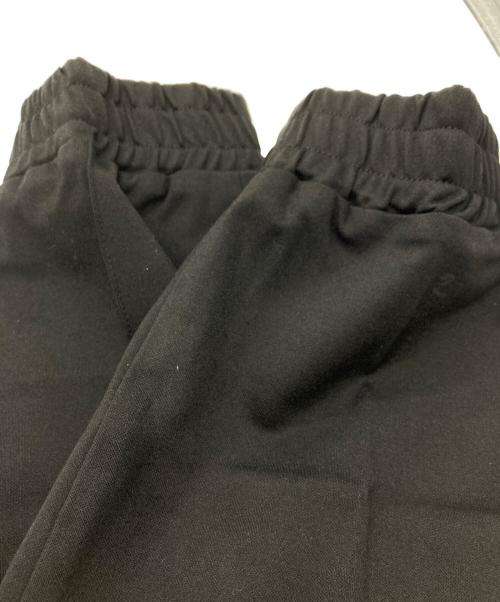 Junhashimoto（ジュンハシモト）Junhashimoto (ジュンハシモト) ベーシックジャージパンツ ブラック サイズ:XL 未使用品の古着・服飾アイテム