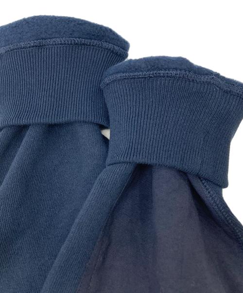 Pilgrim Surf+Supply（ピルグリム サーフサプライ）Pilgrim Surf+Supply (ピルグリム サーフサプライ) ナイロン切替スウェット ネイビー サイズ:Ｓの古着・服飾アイテム