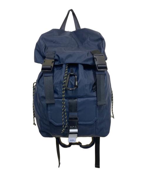 A.P.C.（アーペーセー）A.P.C. (アーペーセー) TRECK BACKPACK / バックパック ネイビーの古着・服飾アイテム