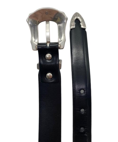 TOGA ARCHIVES（トーガアーカイブス）TOGA ARCHIVES (トーガアーカイブス) TOGA TOO METAL BUCKLE BELT ブラックの古着・服飾アイテム