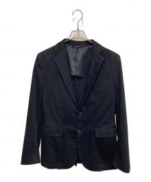 green label relaxing（グリーンレーベルリラクシング）の古着「フリーリッチ ノッチド2B ジャケット」｜ブラック