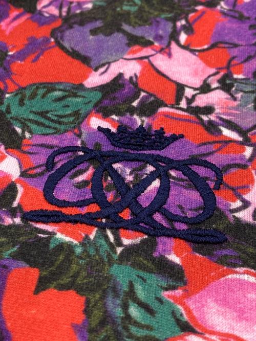 DRAWER（ドゥロワー）DRAWER (ドゥロワー) フラワープリントTシャツ ピンク サイズ:-の古着・服飾アイテム