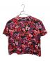 DRAWER（ドゥロワー）の古着「フラワープリントTシャツ」｜ピンク